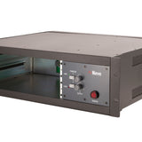 1081 3U rack with PSU (empty) houses up to 2 x 1081 modules horizontally