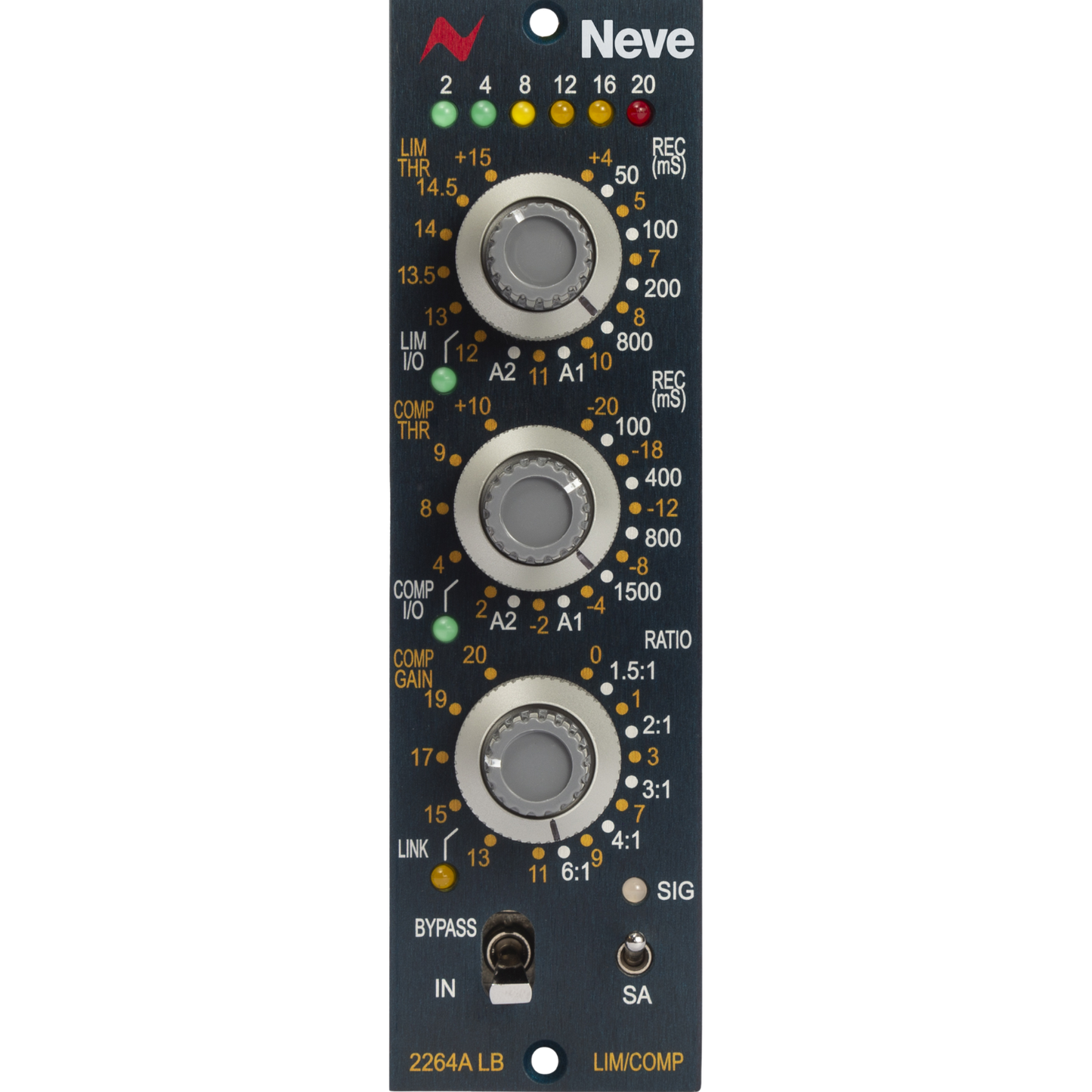 AMS Neve 2264ALB 500-series mono limiter/compressor module