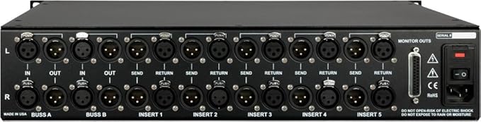 Dangerous Music LIAISON 2 x 2-channel Bus, 6 x 2-channel Insert Signal-routing Matrix
