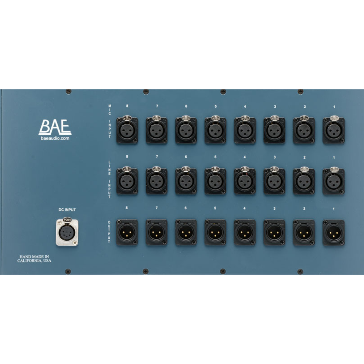 BAE 8CR - 8 Channel Rack
