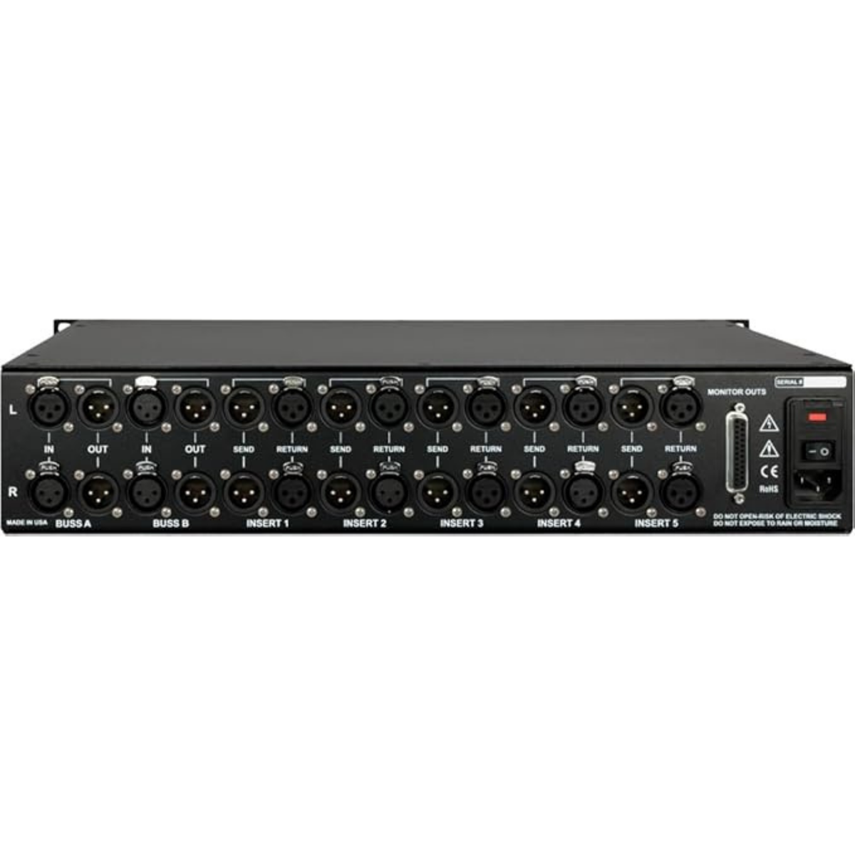 Dangerous Music LIAISON 2 x 2-channel Bus, 6 x 2-channel Insert Signal-routing Matrix