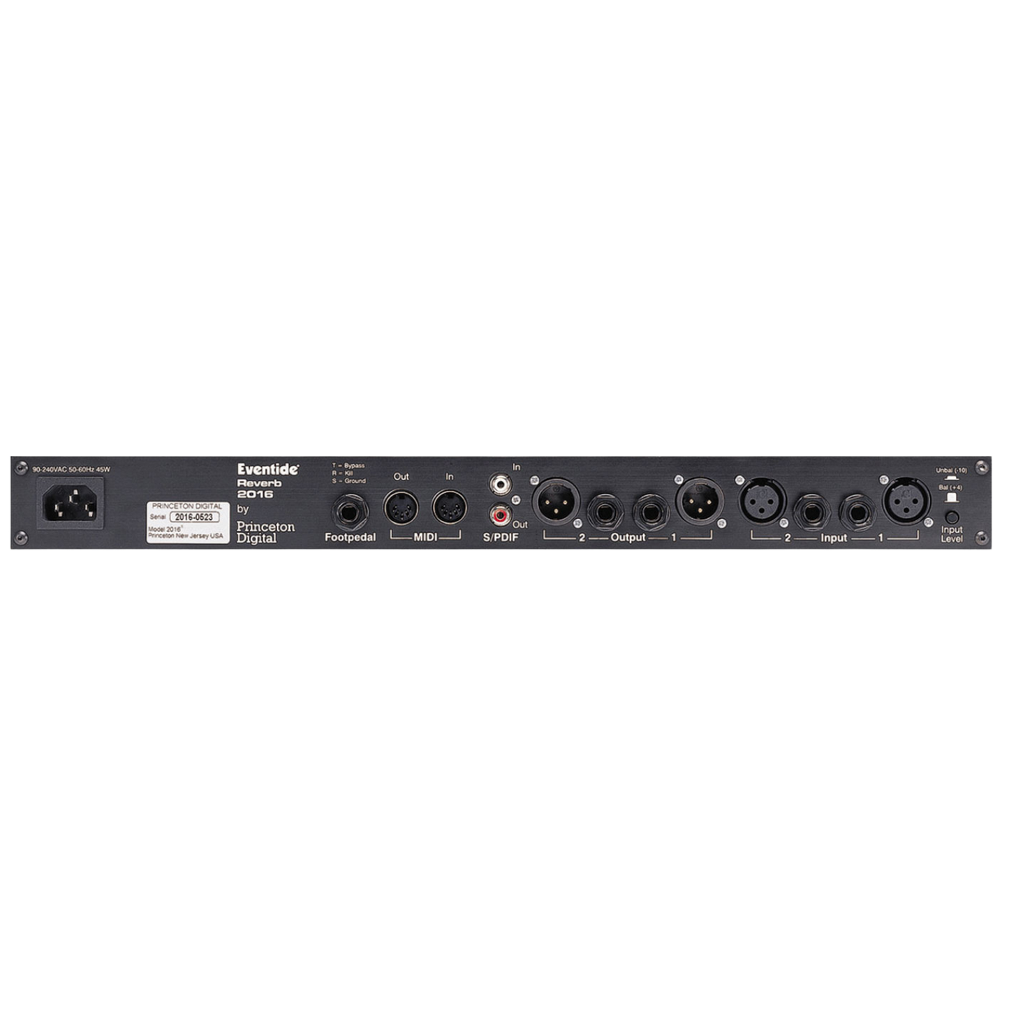 Eventide Reverb 2016 24-bit Stereo Reverb Processor