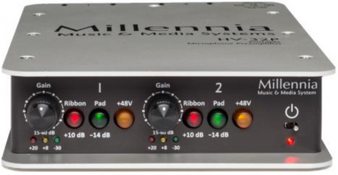 HV-32P Portable Two Channel Microphone Preamplifier