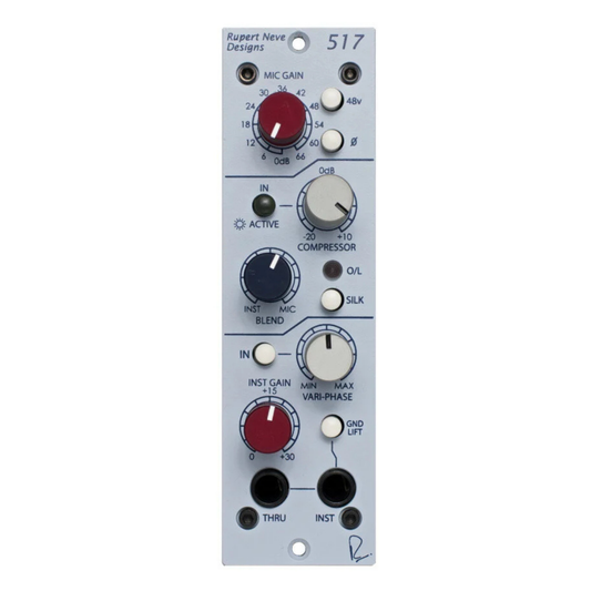 Rupert Neve Designs 517 Mic Pre / DI / Compressor with Vari-phase
