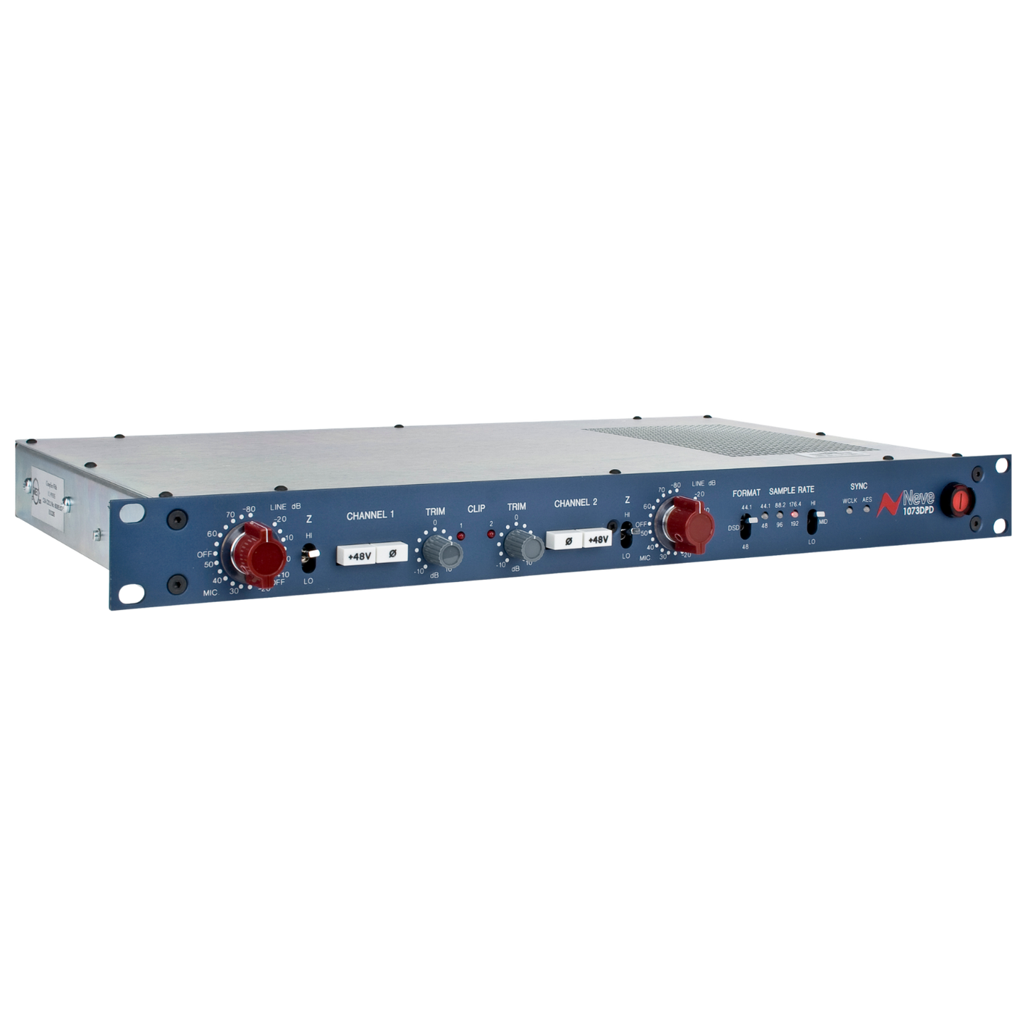 AMS Neve 1073DPD Dual Mic Pre with A/D Converters