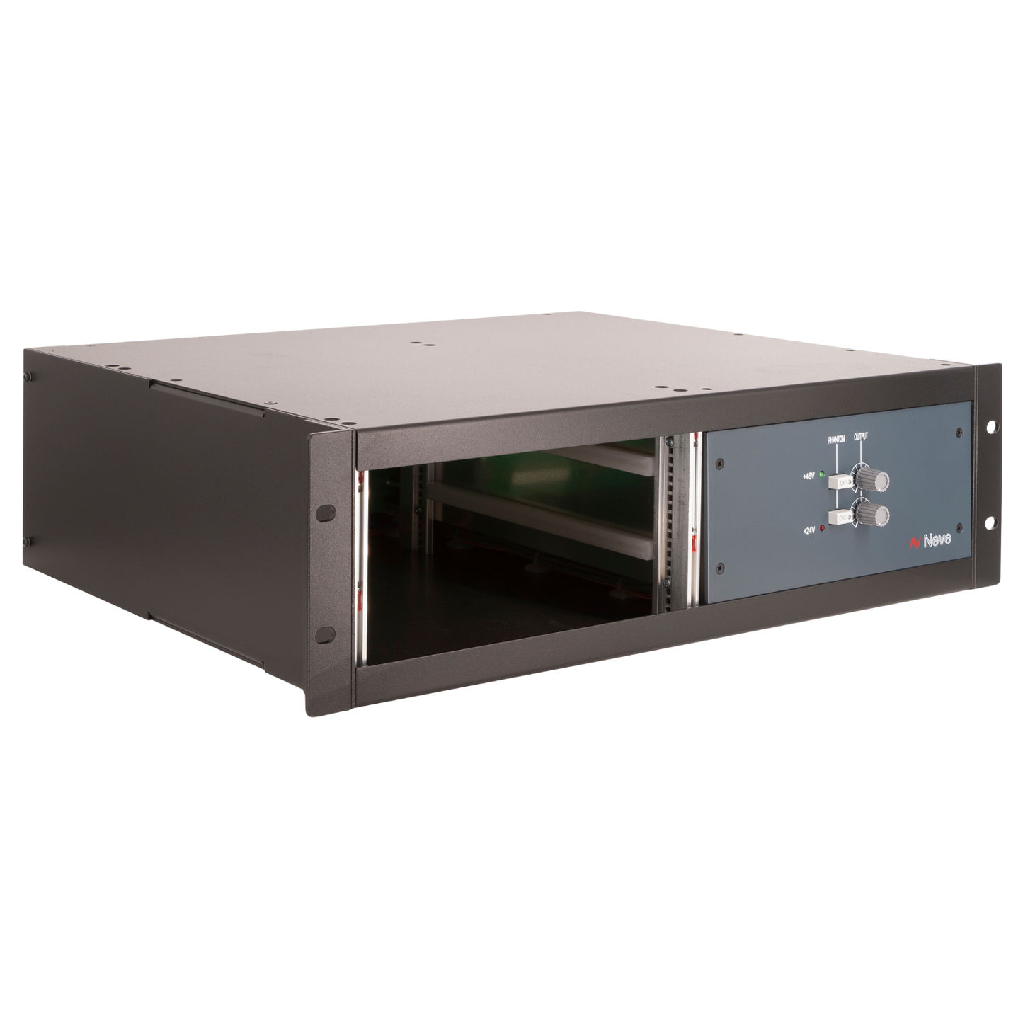 AMS Neve 1073/1084 3U Rack with PSU (Empty) houses up to 2 x 1073/1084/2264A modules horizontally