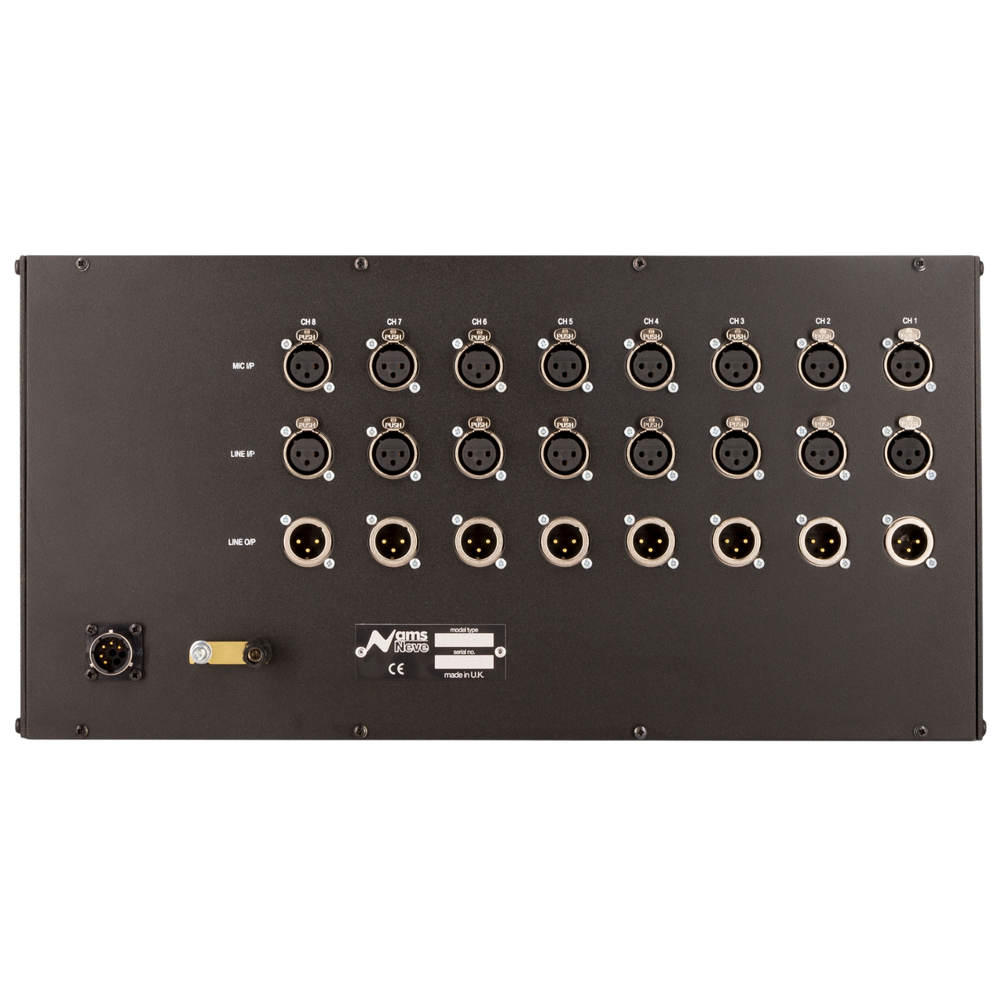 AMS Neve 1073/1084 5U Rack with PSU (Empty) houses up to 8 x 1073/1084/2264A modules vertically