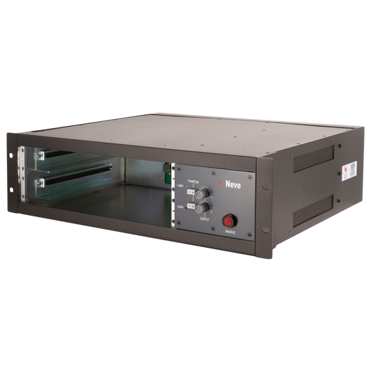 AMS Neve 1081 3U rack with PSU (empty) houses up to 2 x 1081 modules horizontally