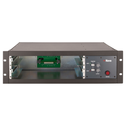 AMS Neve 1081 3U rack with PSU (empty) houses up to 2 x 1081 modules horizontally