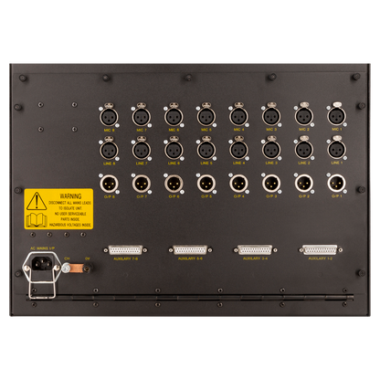 AMS Neve 1081 7U Rack with PSU (empty) houses 8 x 1081 modules vertically