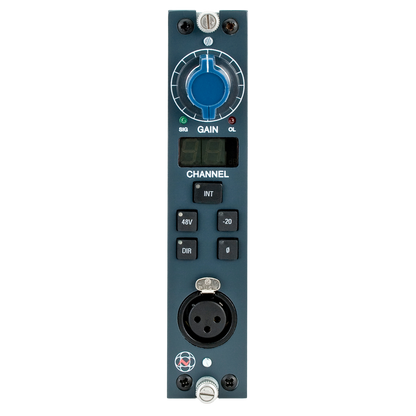 AMS Neve 1081R Mono Mic Pre module - AIR (BLUE)