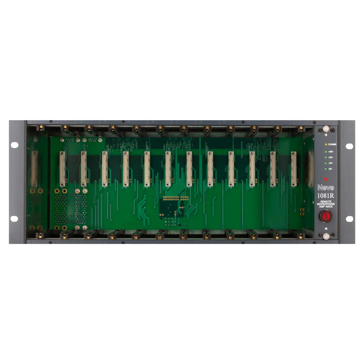AMS Neve 1081R Rack, PSU and Software, houses up to 12 X 1081R modules