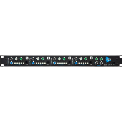 API 3124MV Discrete 4-Channel Mic/Line Pre w/ Stereo Mixer