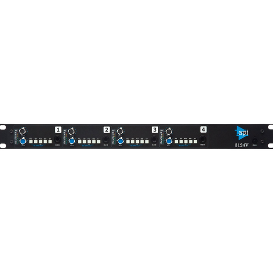 API 3124V Discrete 4-Channel Mic/Line Pre