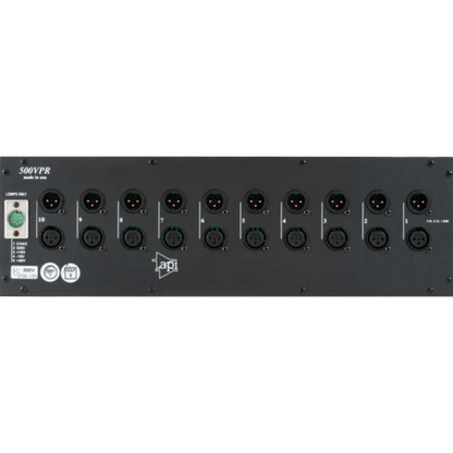 API 500VPR 10 slot Rack with Power Supply