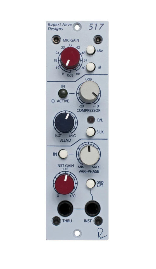 Rupert Neve Designs 517 Mic Pre / DI / Compressor with Vari-phase