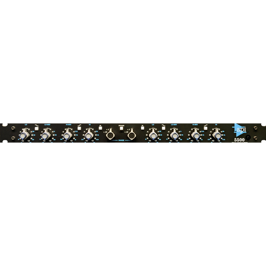 API 5500 Stereo/Dual Mono 550 EQs with Range Switch