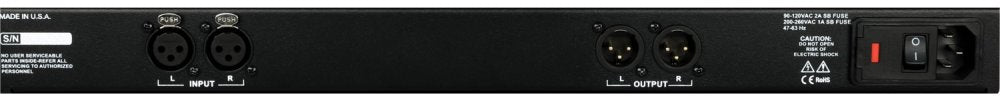 Dangerous Music BAX EQ Stereo Mastering and Mix Bus Shelving Equalizer