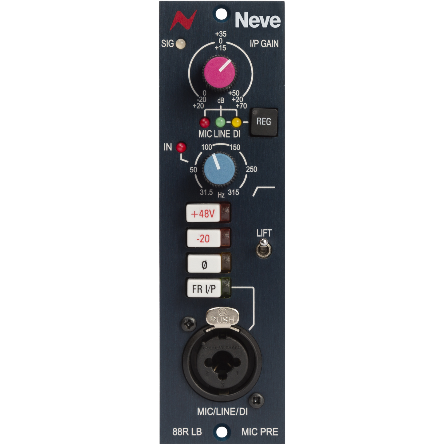 AMS Neve 88RLB 500 series Mono Mic/Pre module