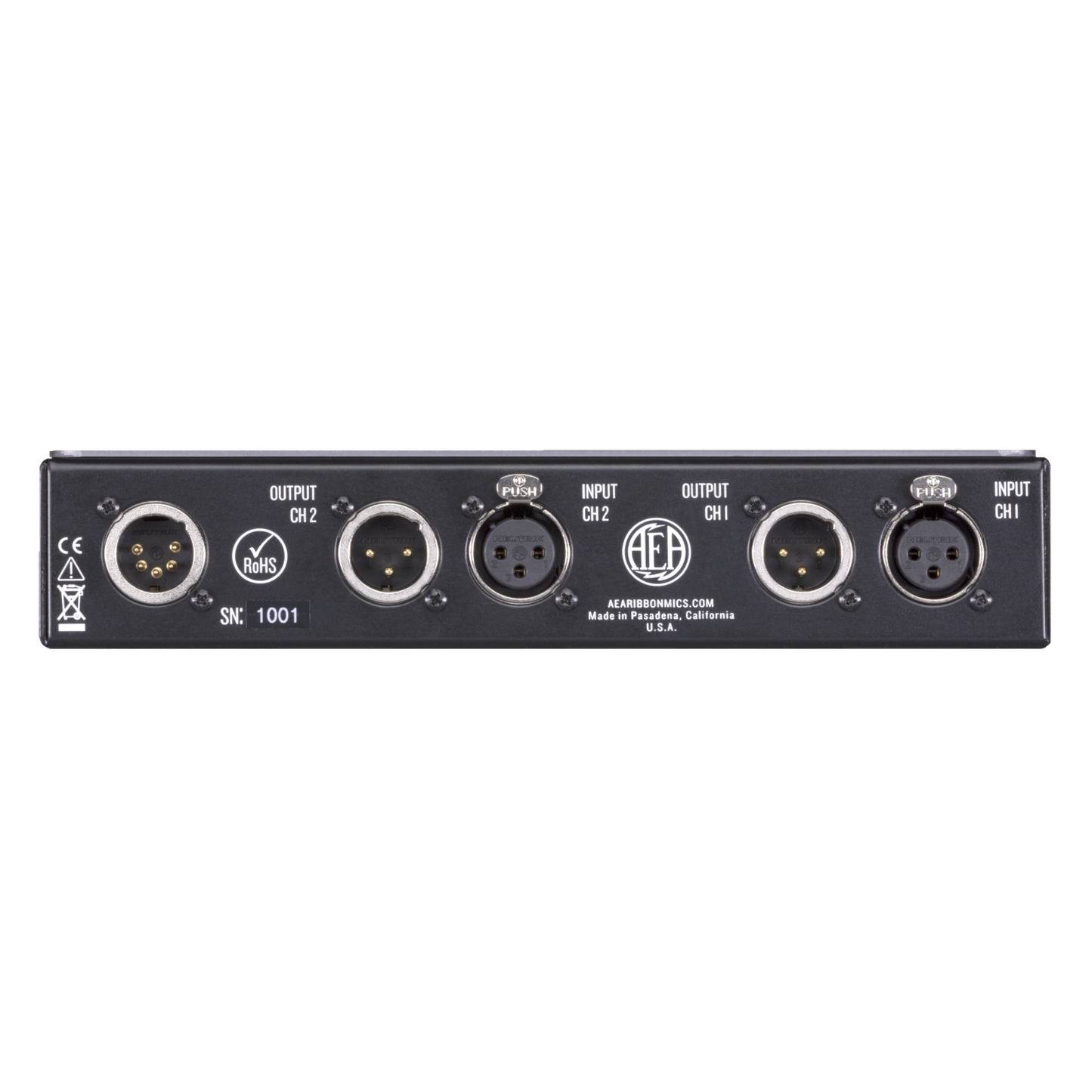 AEA TRP3 Compact 2-Channel Ribbon Mic Preamp