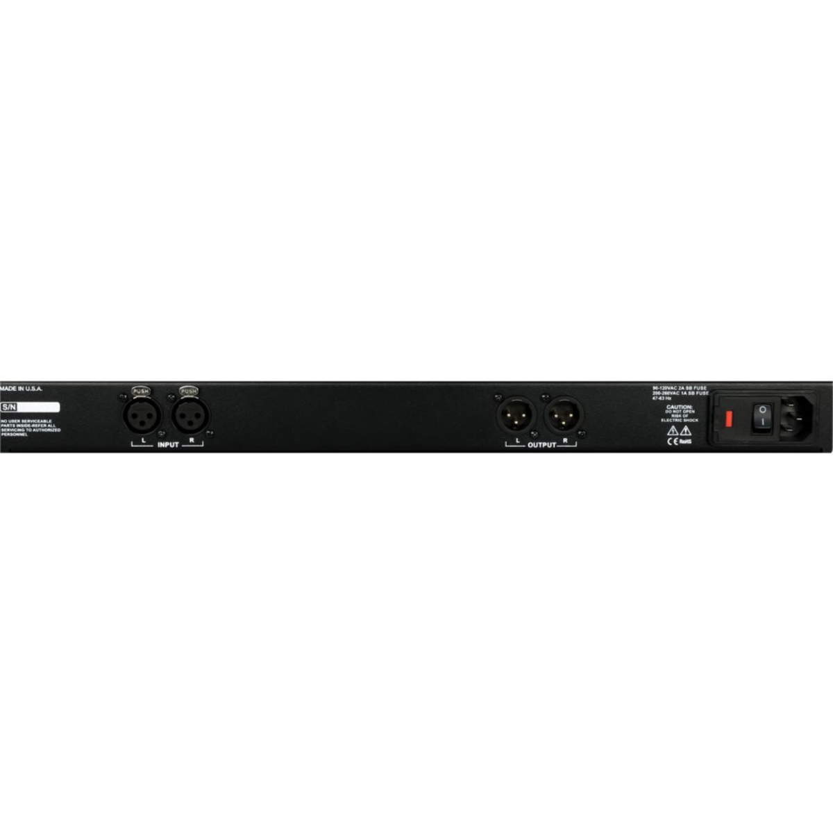 Dangerous Music BAX EQ Stereo Mastering and Mix Bus Shelving Equalizer