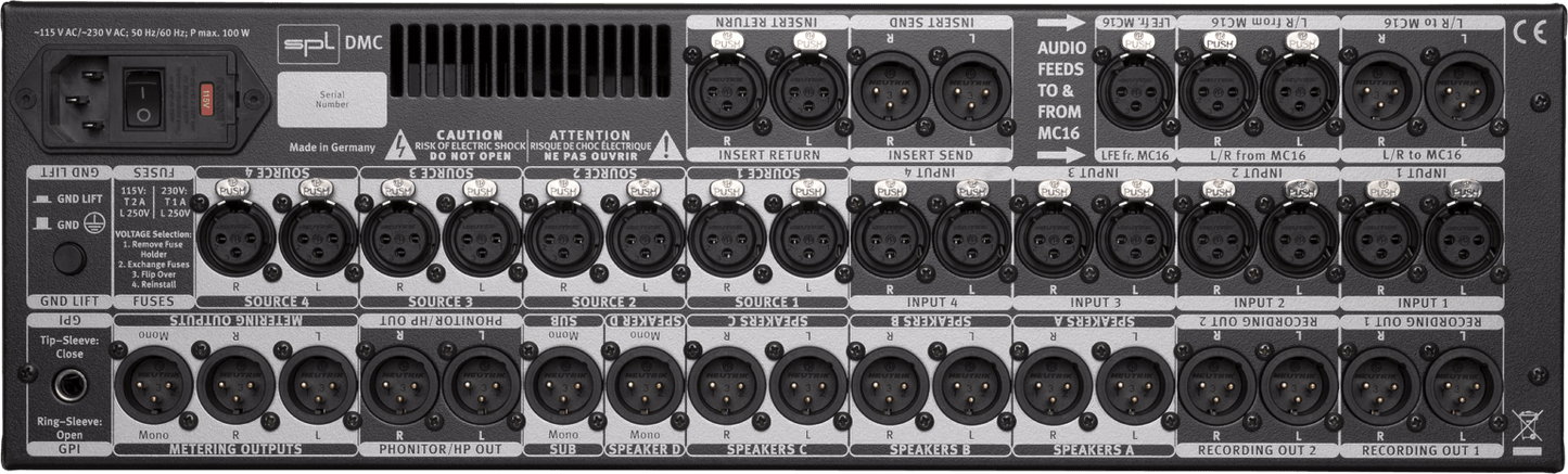 SPL DMC Mastering Console