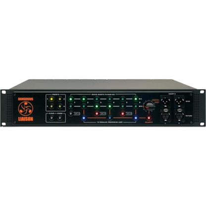 Dangerous Music LIAISON 2 x 2-channel Bus, 6 x 2-channel Insert Signal-routing Matrix