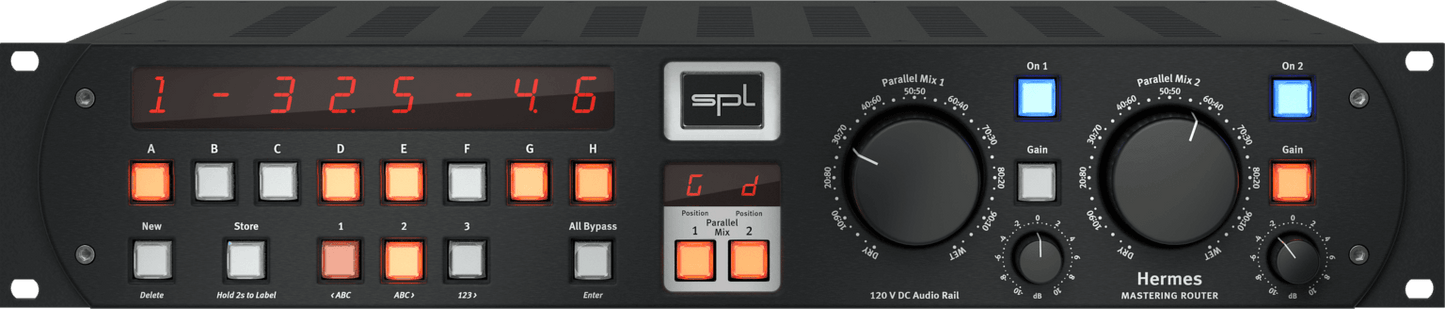 SPL Hermes Mastering Router with dual Parallel Mix