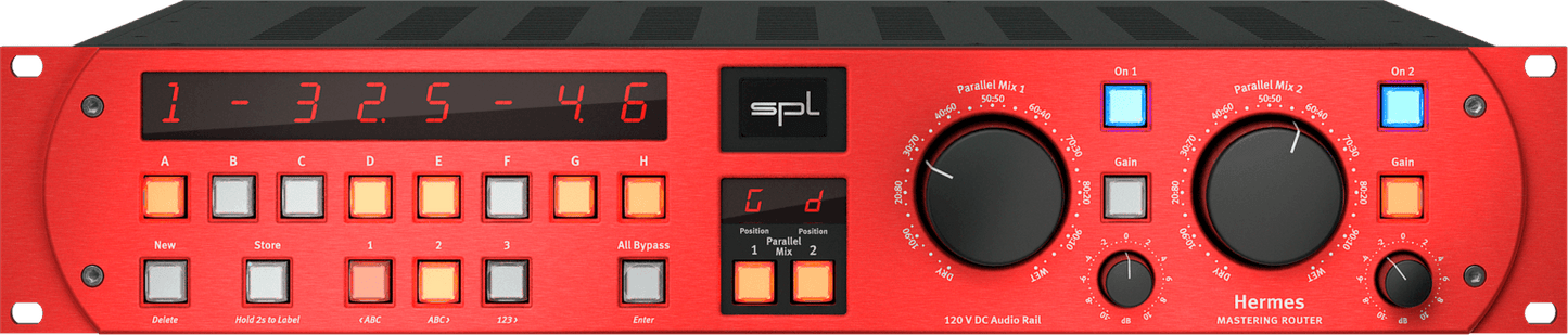 SPL Hermes Mastering Router with dual Parallel Mix