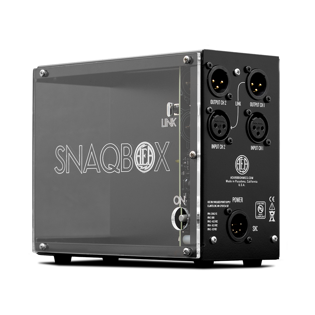 AEA Snaqbox™ Two-Channel 500-Series Chassis