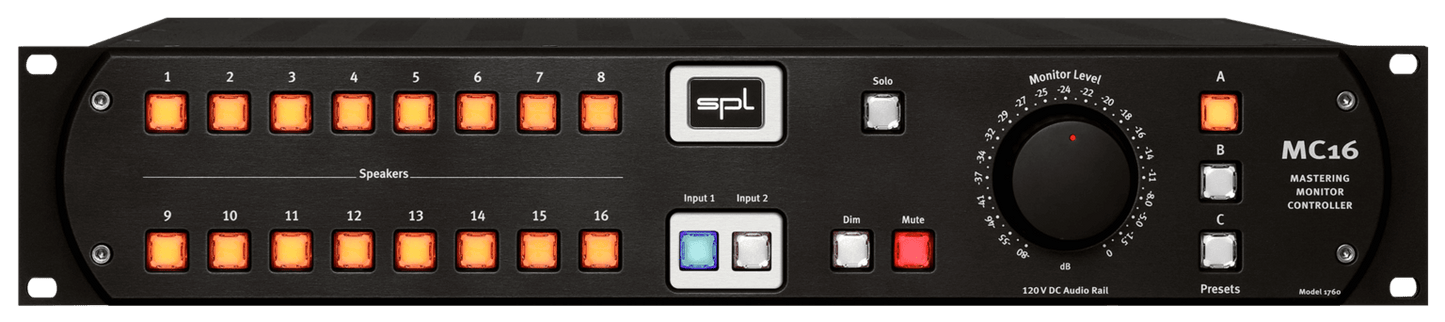 SPL MC16 16-Channel Mastering Monitor Controller