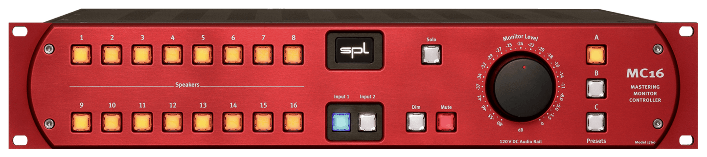 SPL MC16 16-Channel Mastering Monitor Controller