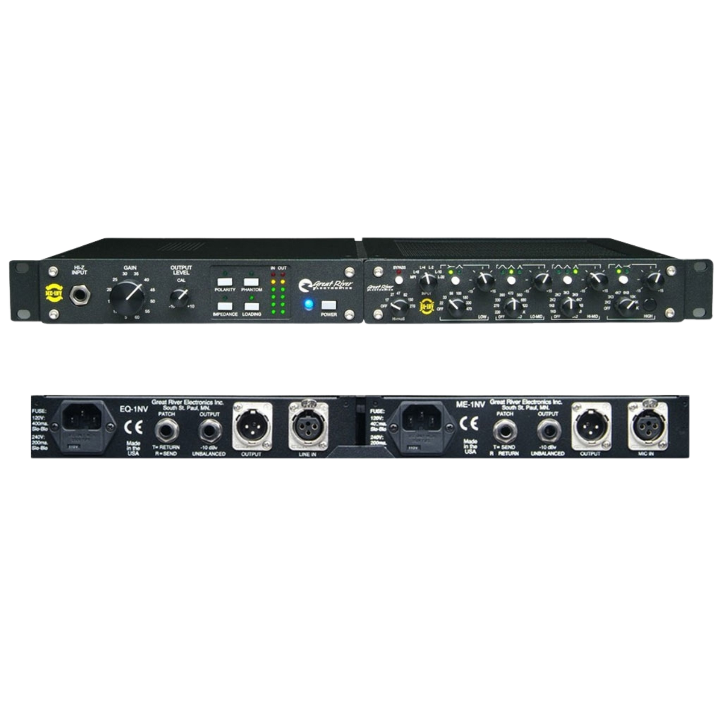 Great River MEQ-1NV 1-channel Mic Pre/EQ
