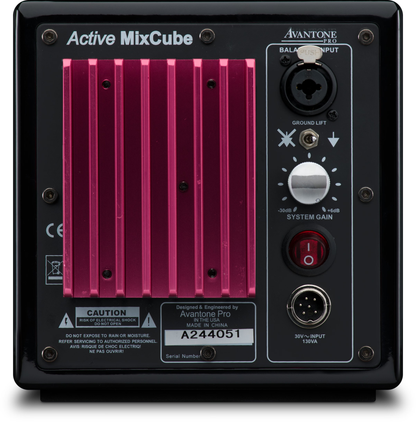 Avantone Pro Active Mixcubes Black (Pair)