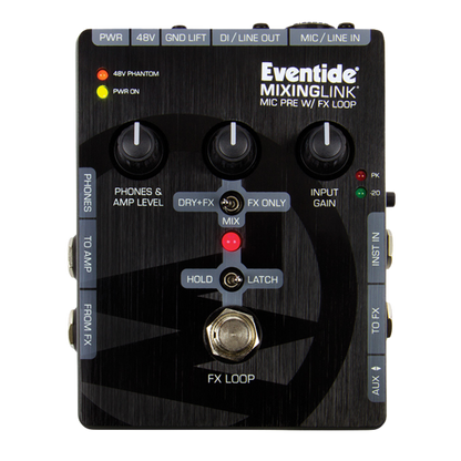 Eventide Mixing Link Microphone Preamplifier and FX Loop Pedal