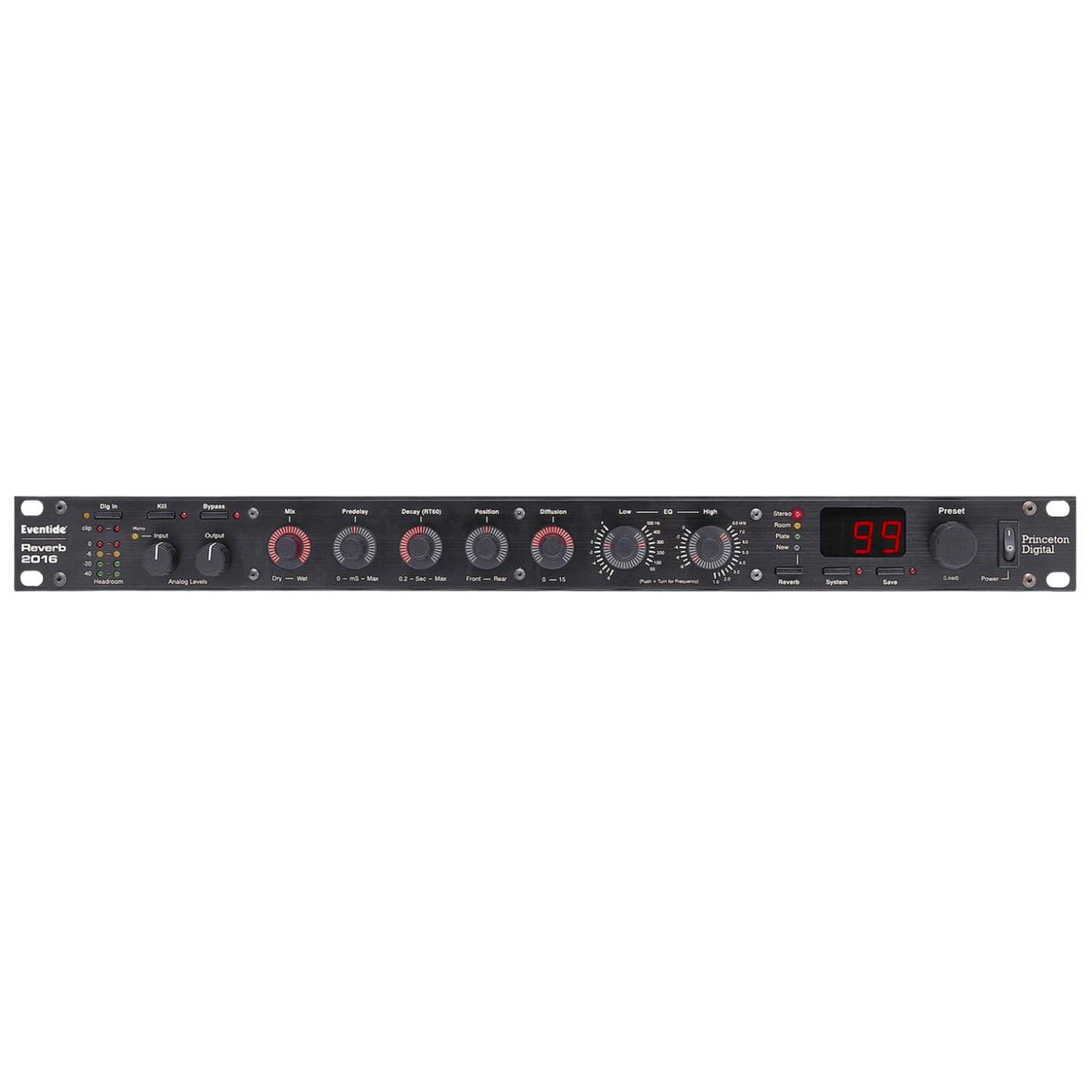 Eventide Reverb 2016 24-bit Stereo Reverb Processor