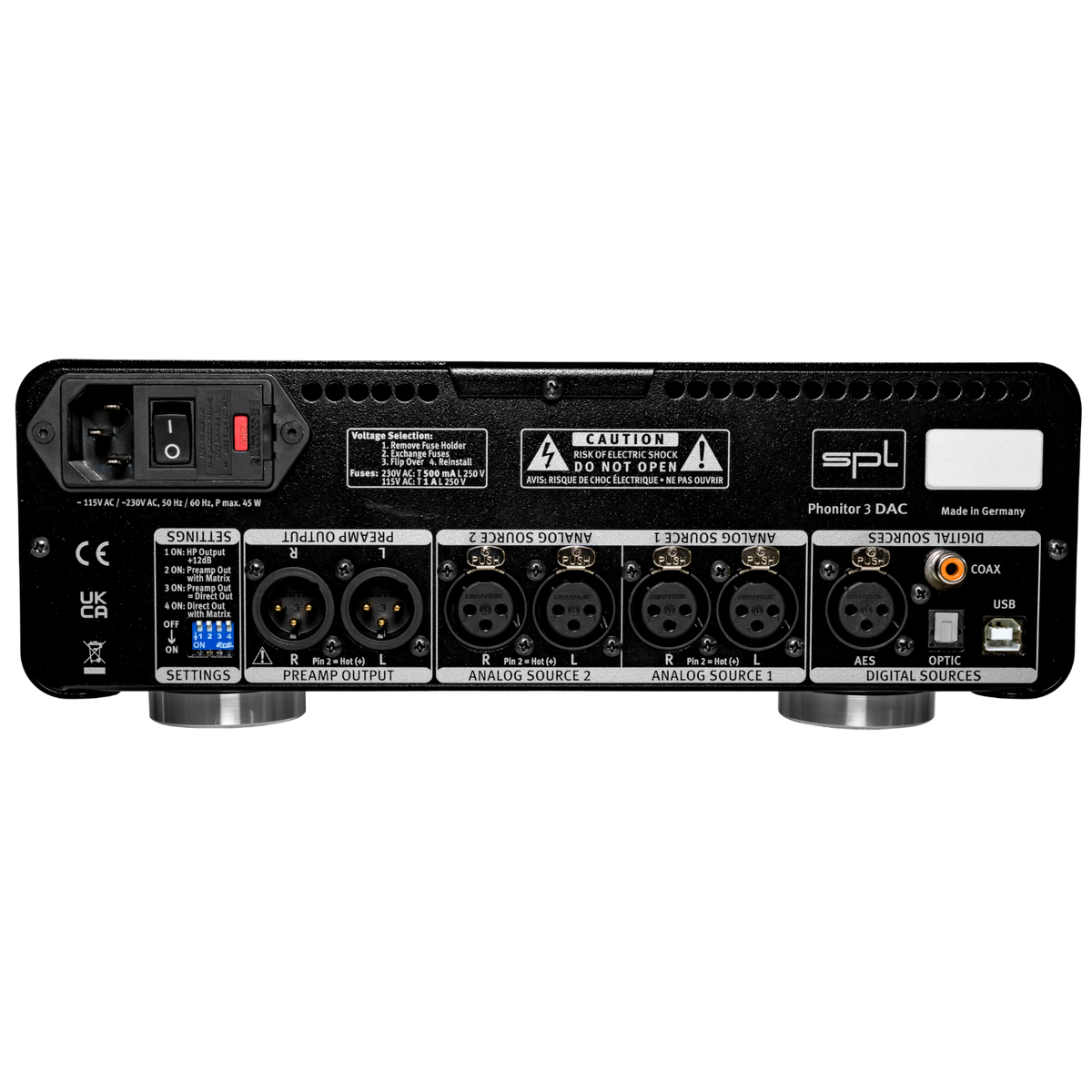 SPL Phonitor DAC