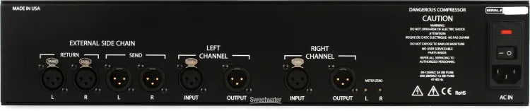 Dangerous Music COMPRESSOR The World’s Most Intelligent Compressor