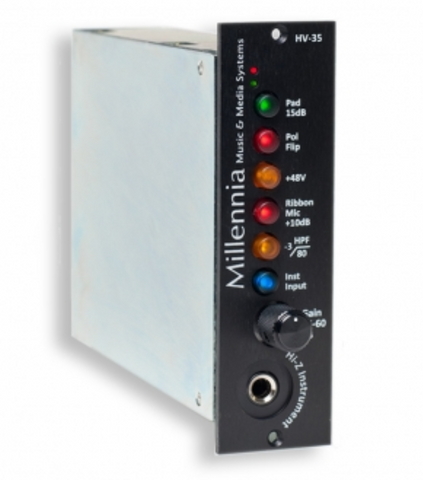 HV-35 Single Channel 500-Rack Microphone Preamplifier