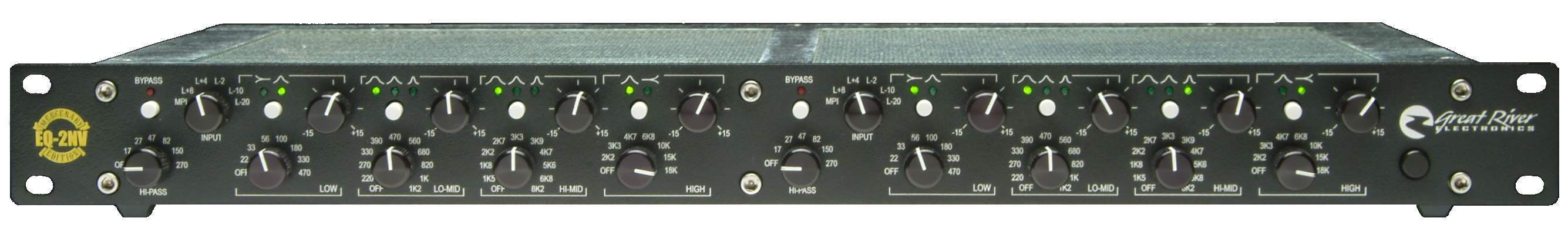 Great River EQ-2NV 4-band Analog EQ 