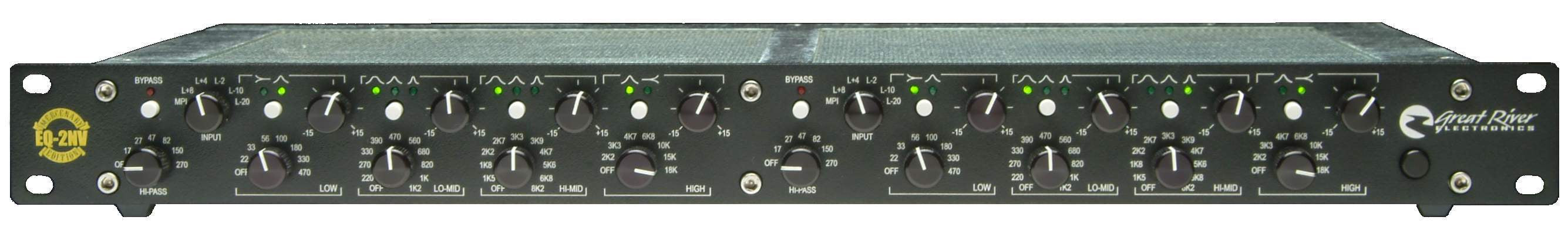 Great River EQ-2NV 4-band Analog EQ 